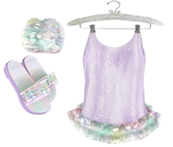 * {.:Little Stars.:} * Iridescent Swimsuit - Purple {non-fitted TD B&K}