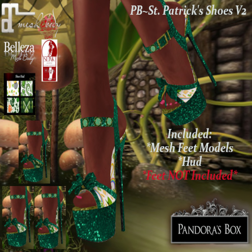 PB~St. Patrick's Shoes V2(BOXED)