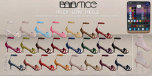 Baiastice_Riley Low Heels-All Colors+8 Bonus