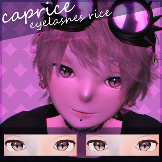 [:caprice:]eyelashes rice(ASR applier)