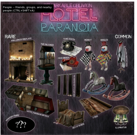 RO - Hotel Paranoia - The Onlooker - RARE