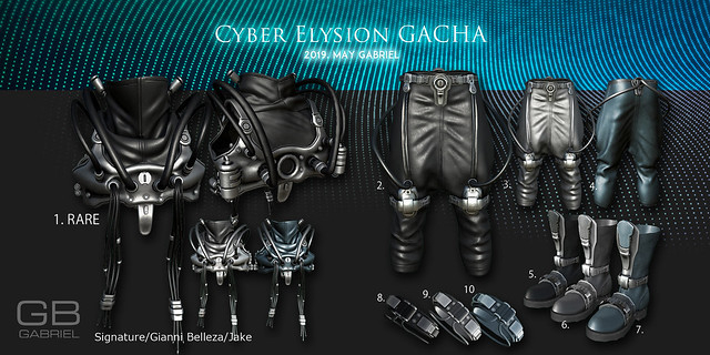10.::GB::Cyber Bangle / Blue