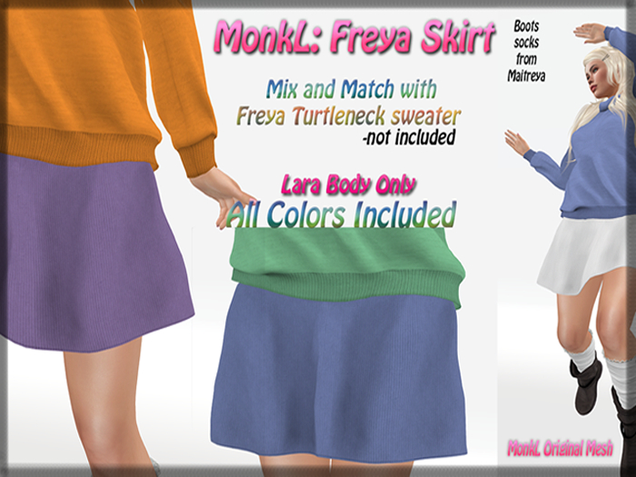 MonkL: Freya Skirt