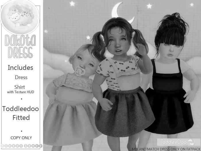 Sleepy Sheep. Dakota Dress DEMO