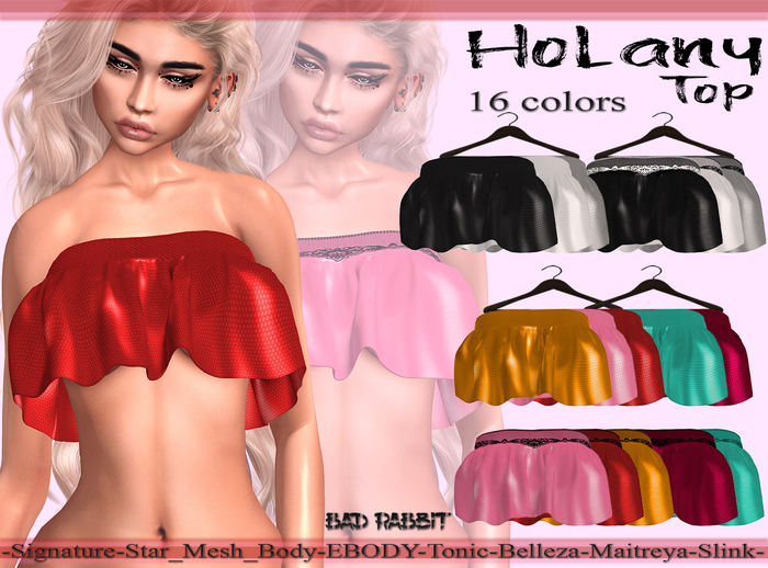 .:Bad Rabbit:. Holany Top Pack