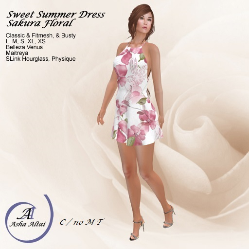 AA - Sweet Summer Dress - Sakura Floral