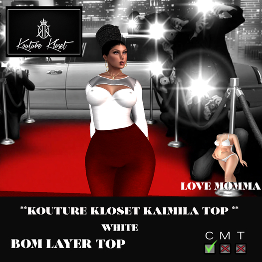 *KK Kamila Top  White ADD TO UNPACK