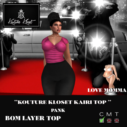 *KK Kairi Top Momma Pank ADD ME TO UNPACK