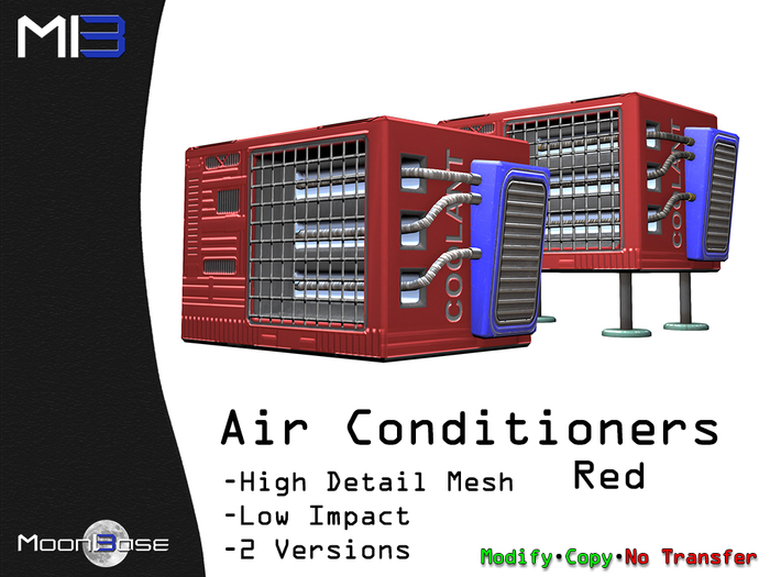 [MB3] Air Conditioners - Red