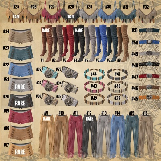 #01 - Addams - Zara Tall Boots - Maitreya - RARE