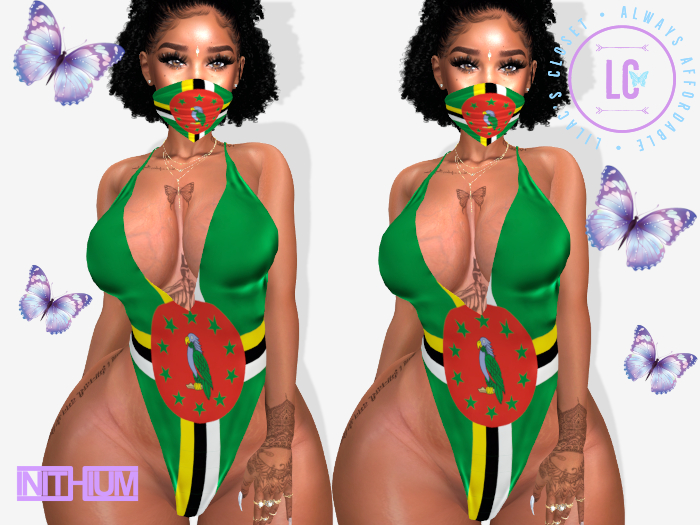 (LC) BODYSUIT AND MASK KUPRA DOMINICA