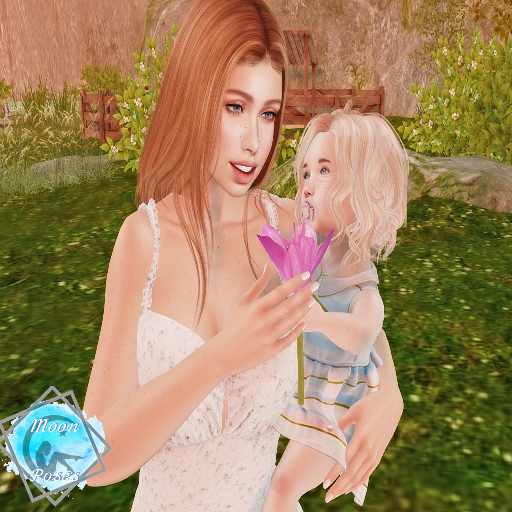 {Moon} Poses - Flower Picking (Prop Included)
