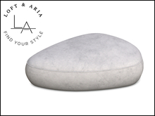 Loft & Aria - Acantha Ottoman - White
