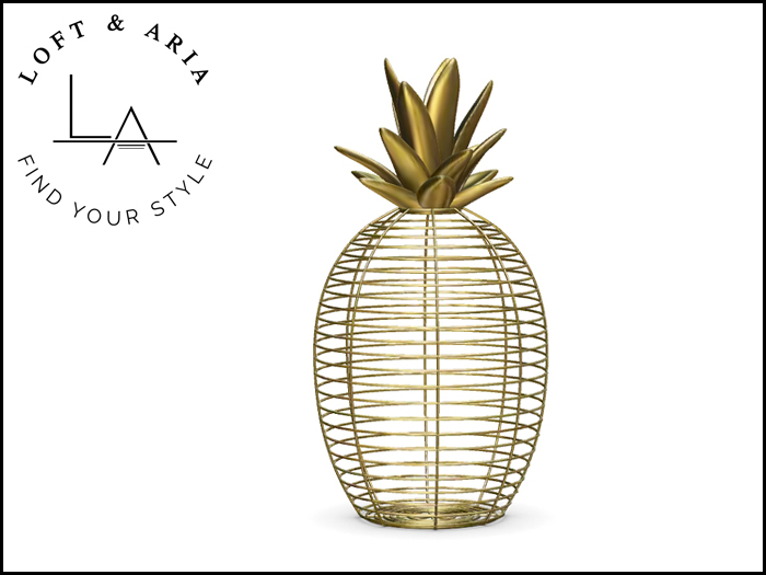Loft & Aria - Acantha Wire Pineapple