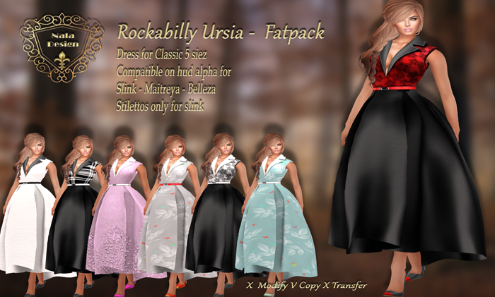 Nala Design - Rockabilly Ursia -  Fatpack Classic Bodies
