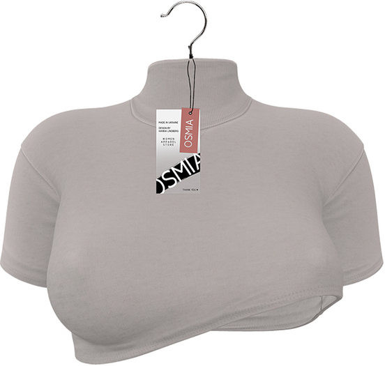 OSMIA - Riley.Crop Top - Gray