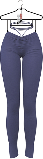 OSMIA - Riley.Pants with Laces - Navy