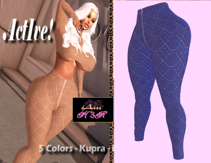 Act1ve! Pants - Blue