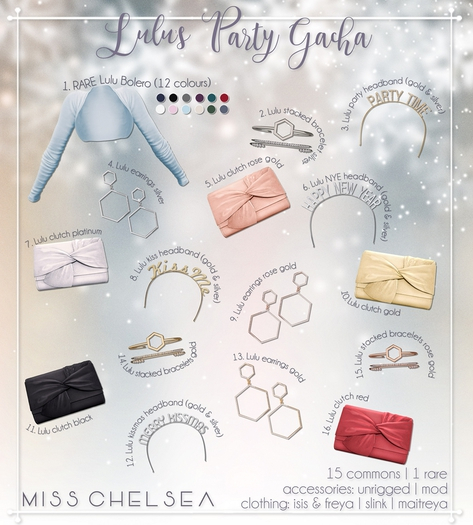 .miss chelsea. Lulu Earrings Silver