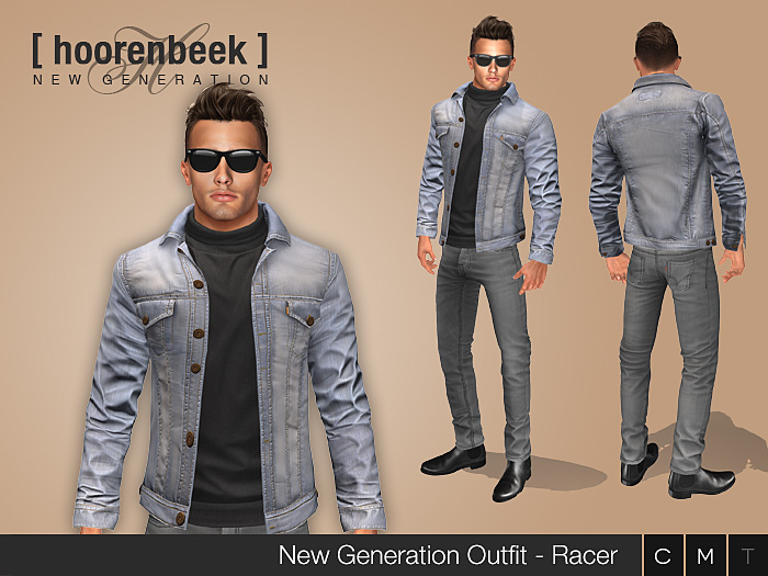 Complete Outfit - Racer - Signature, Legacy, Belleza, SLink, Classic Avatar