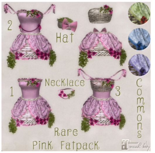 * Angelique * Pink Fatpack RARE