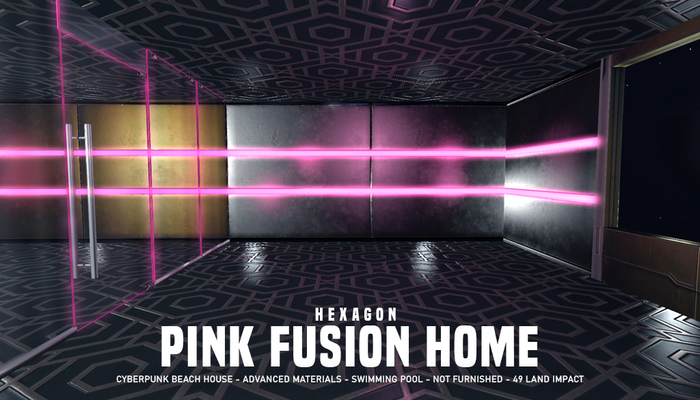 HEXAGON pink fusion home - not furnished - REZZER