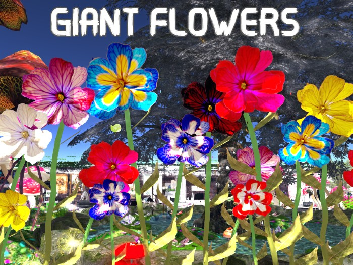 G&D  Giant Curly Fantasy Flowers FREE SAMPLE