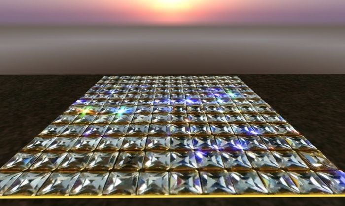Jeweled Dance Floor - Two Sided