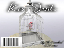 [KO SHIIT] White Birdcage