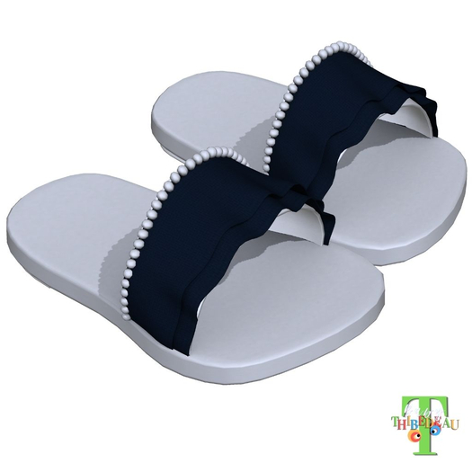 BTC - Colours Coll. Solids Sandal DkBlue