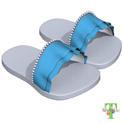 BTC - Colours Coll. Solids Sandal CalmBlue