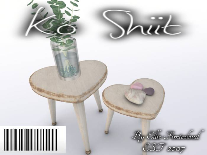 [KO SHIIT] Heart Tables