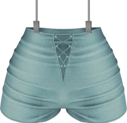 [GIULIADESIGN] -SUNSHINE-SHORT AZUL