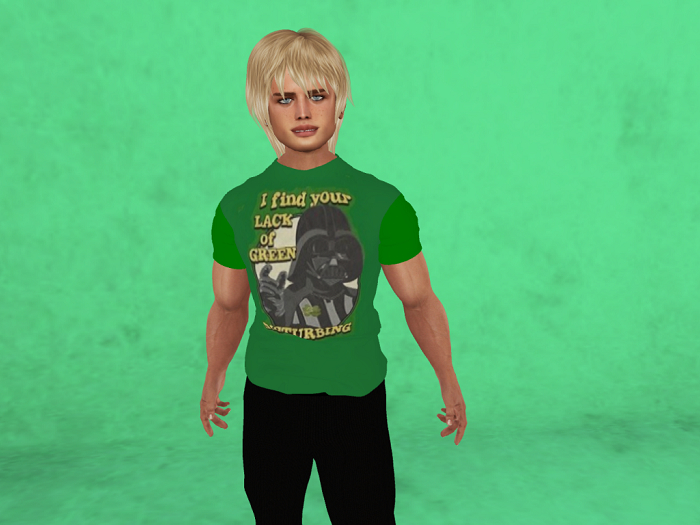St.Patrick's-Vader-Men's Mesh Shirt