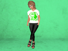 St.Patrick's-Erin Go Bragh-Ladies v-neck shirt