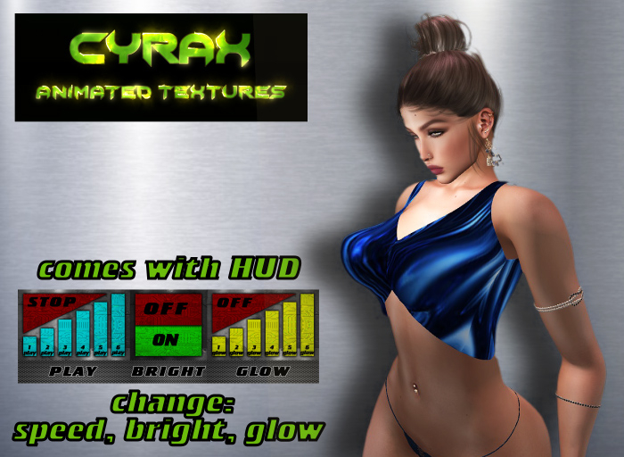 Top for Maitreya-Animated Texture-Model D2 T13