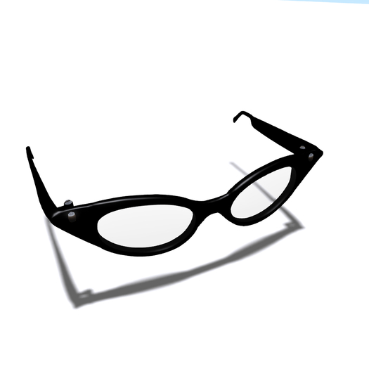 Simple Catseye Glasses