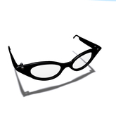 Simple Catseye Glasses