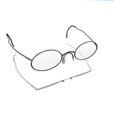 Simple Oval Glasses