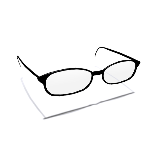 Simple Secretary Glasses