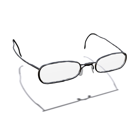 Simple Wire Rim Glasses