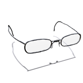 Simple Wire Rim Glasses