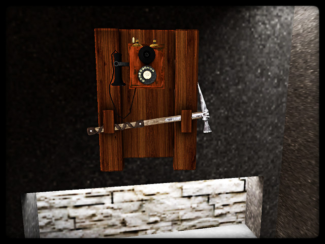 [AE] Home Decor - Man Cave - Antique Wall Phone