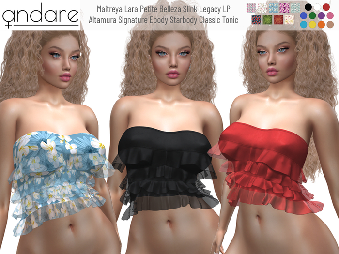 Andare - Leslie Top FATPACK