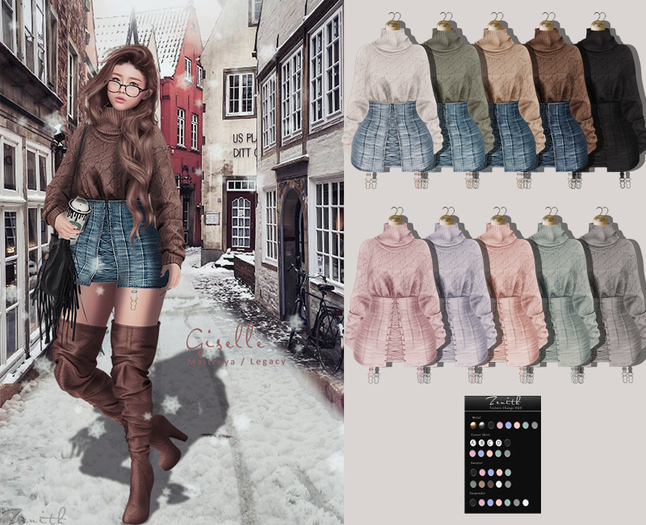 =Zenith=Giselle Dress (ALL) Maitreya/Legacy