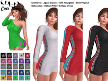 [CT] Good Girls Do Bad Things Dress - HUD 25 Colors - Maitreya - Legacy - Belleza - Slink DEMO