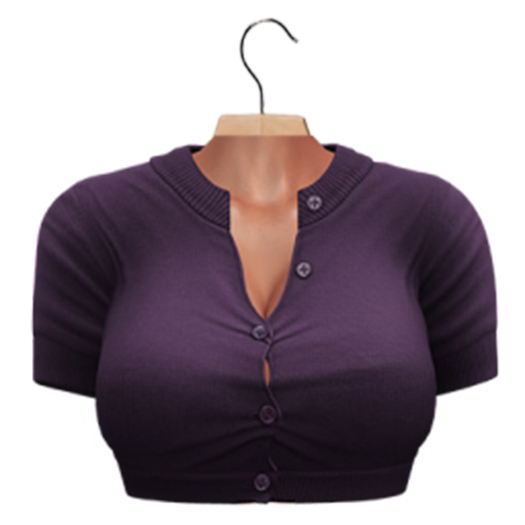 BUENO-Celine Top-Grape