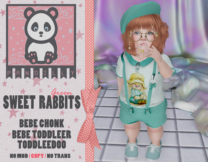 [P] Sweet Rabbits Green