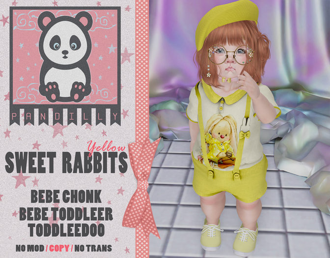 [P] Sweet Rabbits Yellow