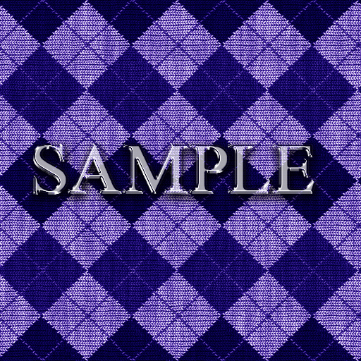 Zoy Texture [ DIAMOND KNIT 07 ] Seamless - Purple